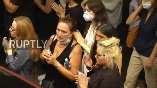 Georgia: Thousands bid farewell to journalist Lekso Lashkarava at Tbilisi funeral