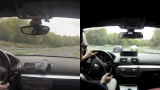 Fun lap Bmw 130i Vs 135i Nürburgring Green Hells Days 2017 GilaRs No crash