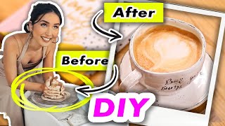 DIY: ПОСУДА своими руками! Пробую СЛЕПИТЬ кружку