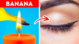 Perfect Makeup Out Of Simple Things || Beauty Hacks