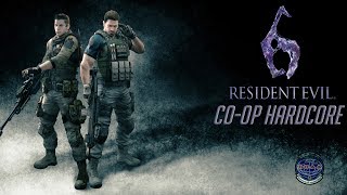?? КАМПАНИЯ КРИСА | Resident Evil 6 HARDCORE Coop STREAM #3