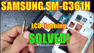 SAMSUNG SM-G361H / DS Нет подсветки дисплея (РЕШЕНИЕ) LCD lighning