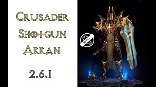 Diablo 3: билд Шотган крестоносец в сете Доспехи Аккана 2.6.1