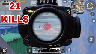 21 Kills | Died Like a Noob | PUBG MOBILE | POWERED BY OnePlus.