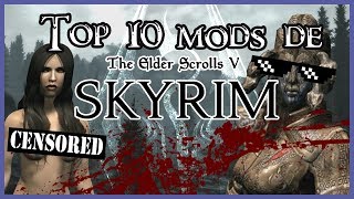 TOP 10: LOS MEJORES MODS DE SKYRIM