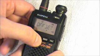 UV-3R Mark 1 Quick Start guide