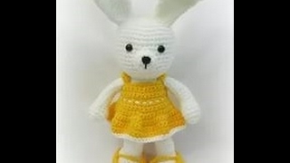 Вязание крючком. Игрушка "Заяц". Crochet Rabbit. Часть 7