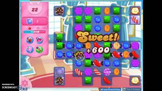 Candy Crush Level 1576 Audio Talkthrough, 2 Stars 0 Boosters