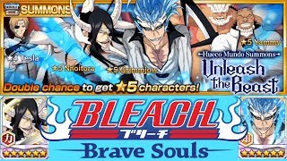 ТЕСТ НОВЫХ ПЕРСОНАЖЕЙ (Hueco Mundo Summon - Unleash the Beast) | Bleach Brave Souls #71