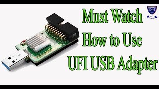 How To USE UFI USB Adapter (Must Watch)