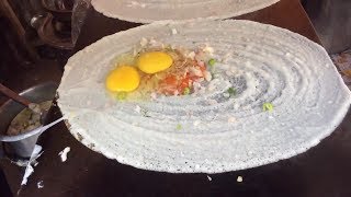 EGG DOSA | BREAD OMELETTE | HYDERABAD STREET FOOD |