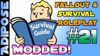 Fallout 4 Survival Roleplay - Modded!! #21 Secrets of the Junkyard