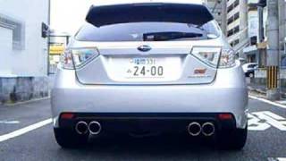 ＧＲＢ　インプレッサWRX　ＳＴＩ　マフラーサウンド