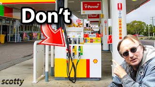 Gas Station Warning