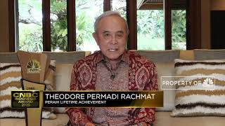 TP Rachmat Terima Lifetime Achievement CNBC Indonesia Award 2020