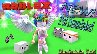 Роблокс на русском Симулятор питомца | NEW! ? Pet Simulator! Roblox | Ознакомительная серия #1