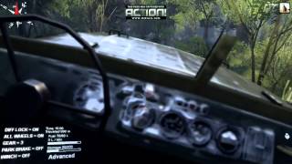 SpinTires Cockpit View New Version