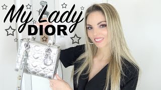 MY LADY DIOR BAG REVIEW || WEAR & TEAR AFTER ONE YEAR