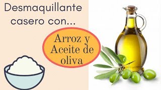 Desmaquillante Casero de Arroz