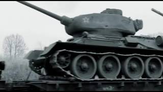 Т-34  Откопали и завели