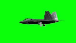 jet rotate green screen effect