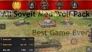 Expert Russian Med Wolf Pack (T-62A, Obj. 140, T-54) [WoT Blitz]