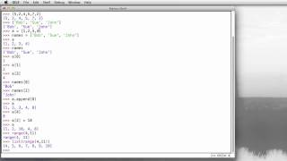 Python: Arrays, Lists, and List Builder