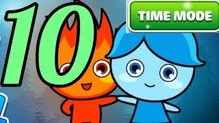 LuckyBoy And PrettyGirl Time Mode Level 10 Android Crystal Temple Maze