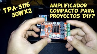Overview & Demo - Amplificador Bluetooth 4.0 TPA 3116 - 50Wx2