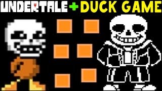 УРОВЕНЬ С САНСОМ - УТКОЛОВАНИЯ | Undertale + Duck Game