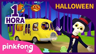 ???? El Bus Espantoso ???? | 1 Hora | Canciones de Halloween | Pinkfong Canciones Infantiles