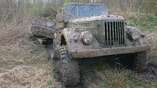 3.OFF ROAD. Старая заброшенная деревня Бычково. ГАЗ 69, УАЗы «Барс», буханка, нива.