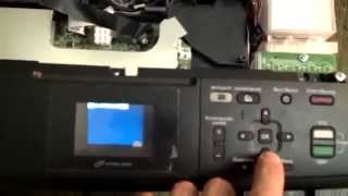 Принтер Brother DCP-J315W - плохо печатает. Вход в сервисный режим. Прокачка печатающей головки.