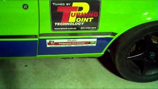 BMW E30 M42 race engine side pipe sound
