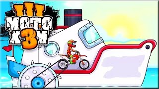 Moto X3M 3 Game Walkthrough (All Levels)