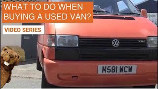 What to do when buying a used van? | constructaquote.com