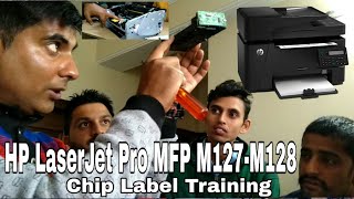 ASSEMBLING AND DISASSEMBLING OF  HP LaserJet Pro MFP M127-M128 TRAINING HPICT AT SHIMLA PART 3