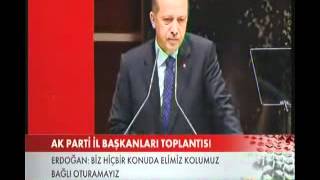 Başbakanımızın,Genişletilmiş İl Başkanları Toplantısı Konuşması 1
