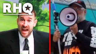 Christian Right Yelling "SATAN" Puts Us All In Danger