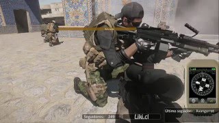 Arma 3 - Simulación guerra - Rescatar VIP