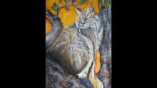 КАРТИНЫ 3D PATTERNS  мастер класс ЖИВОТНЫЕ СИБИРИ НА БЕРЕСТЕ