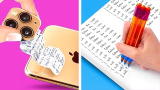 БЛЕСТЯЩИЕ ТРЮКИ С ИСКУССТВОМ И ХАКИ НА РИСОВАНИЕ || Легкие и классные школьные хаки от 123 GO Like!