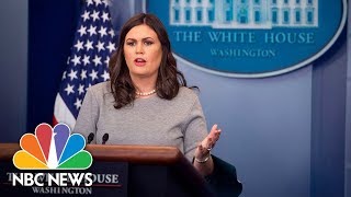White House Press Briefing - March 9, 2018 | NBC News