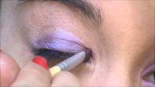 Subtle Purple Smokey Eye