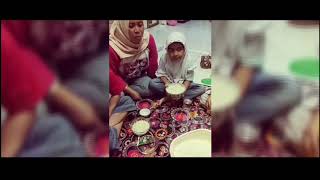 Bolu kukus pandan & Kue tradisional rasa modern *kue biji ketapang keju*