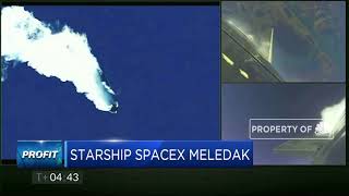 Pesawat Prototipe SpaceX Meledak Saat Uji Coba Pendaratan di Texas