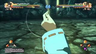 Naruto Shippuden Ultimate Ninja Storm 4 Rank Matches #1 (Cheating characters)