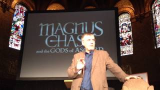 Rick Riordan at Boston Book Festival 2014 talks about his upcoming plans