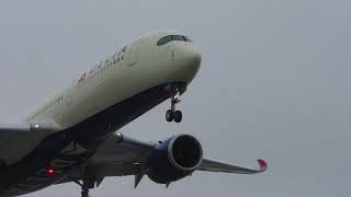 Descent of Delta Air Lines Airbus A359 Jet to LAX