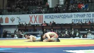 Yarygin 74kg Denis Tsargush vs Azamat Sufiev Tajikistan